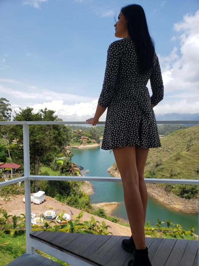 Piedra Del Penol Hotel Guatapé エクステリア 写真